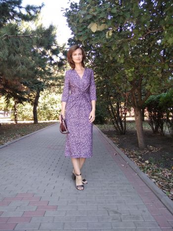 Сукня Проєкт "Стань моделлю для новорічної обкладинки Burda Style!"