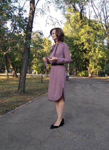 Сукня Проєкт "Стань моделлю для новорічної обкладинки Burda Style!"