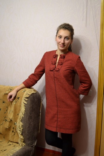 Тепленькое платье