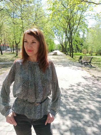 Блузка із шовку