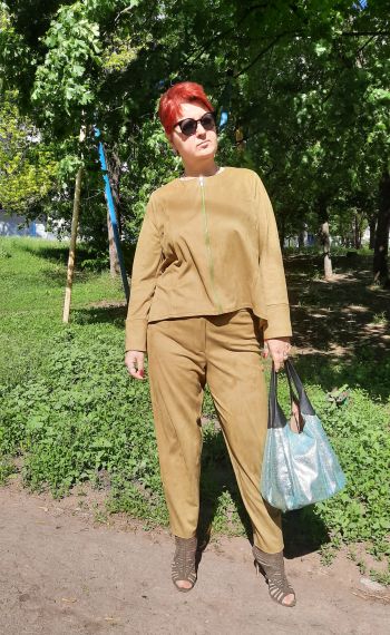 Жакет-блузон травневий