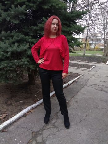 Блуза Яскрава осінь