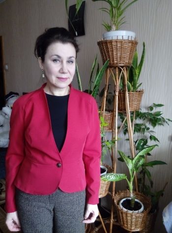 Червоний жакетик