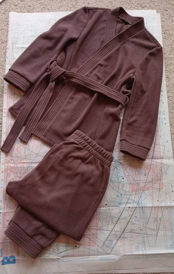 Тепла піжама "Подих самурая"