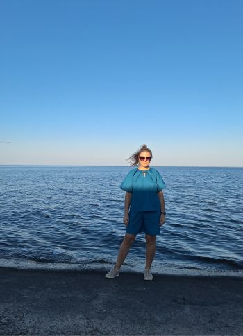 Блузка оригамі 