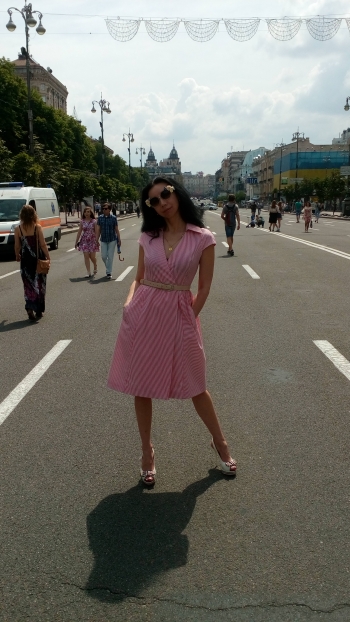  #хочувжурнал  Ретро-сукня