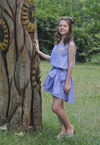 Літня сукня для сестрички