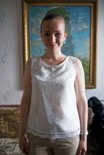 Мереживний топ
