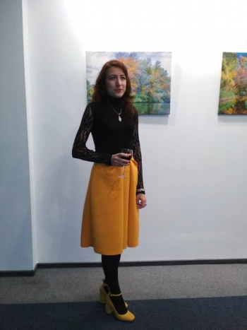 Яскрава зима. Спідничка.
