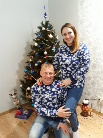 Новорічні свитшоти для швейного флешмобу.