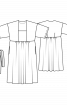 Сукня силуету ампір з фігурним декольте - фото 2