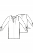 Блузка прямого кроя - фото 3