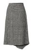Юбка шерстяная асимметричного кроя - фото 4