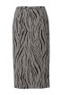 Спідниця-олівець зі шкіряним кантом - фото 4