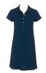Платье трикотажное с застежкой поло - фото 2