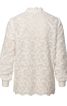 Блузка-рубашка из кружевного полотна - фото 4