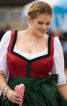Платье с лифом-корсажем и фартуком - фото 6