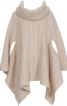 Пончо з в'язаного полотна - фото 2