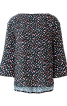 Блуза з розкльошеними рукавами і вирізом-човником - фото 2
