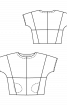 Блуза просторного кроя замшевая - фото 2