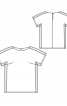 Блуза прямого крою в стилі колор-блокінг - фото 3