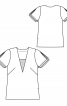Блуза прямого крою - фото 3