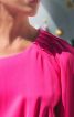Блузка приталеного крою з рукавами реглан - фото 4