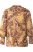 Блуза А-силуету зі складками на рукавах - фото 4