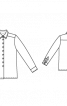 Блузка-сорочка класичного крою - фото 3