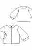 Блуза широкого крою з пишними рукавами - фото 3