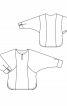 Блуза просторого крою з рукавами «летюча миша» - фото 3