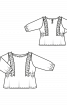 Блузка з горловиною-човником і рюшами - фото 3