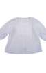 Дитяча блуза з мереживними планками - фото 2