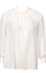 Блуза шифонова з коміром-стойкою - фото 2