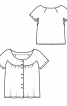 Блузка прямого крою із Burda 1958 - фото 3