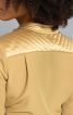 Блузка рубашечного кроя с широким поясом - фото 6
