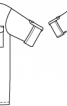 Блуза сатиновая с застежкой на молнию - фото 3