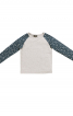 Пуловер прямого крою з рукавами реглан - фото 2