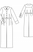 Комбінезон із сорочковим коміром і брюками марлен - фото 3
