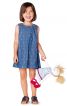 Лялька текстильна в сукні і черевичках - фото 2