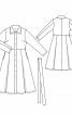 Пальто стьобане приталеного силуету - фото 3