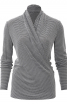 Пуловер із суцільнокроєним коміром - фото 2