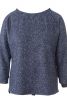 Пуловер із видовженою округленою спинкою - фото 2