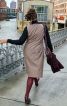 Платье-сарафан с рельефными швами - фото 4