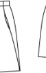 Бермуды классического кроя из рогожки - фото 3