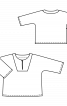 Рубашка прямого кроя с пластроном - фото 3