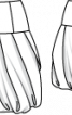 Спідниця-балон на широкій кокетці - фото 3