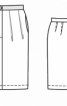 Спідниця-тюльпан довжиною до коліна - фото 3