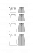 Спідниця А-силуету середньої довжини - фото 3