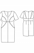 Сукня-футляр відрізна з рельєфними швами - фото 3